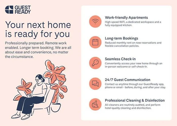 Апартаменты Guestready - Peaceful Haven Perfect For 2 *
